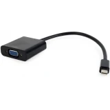 Переходник Mini DisplayPort (M) - VGA (F), Gembird A-mDPM-VGAF-02