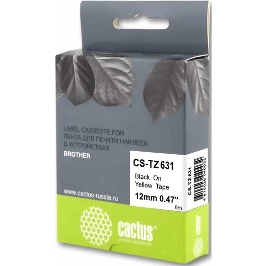 Картридж Cactus CS-TZ631 Black