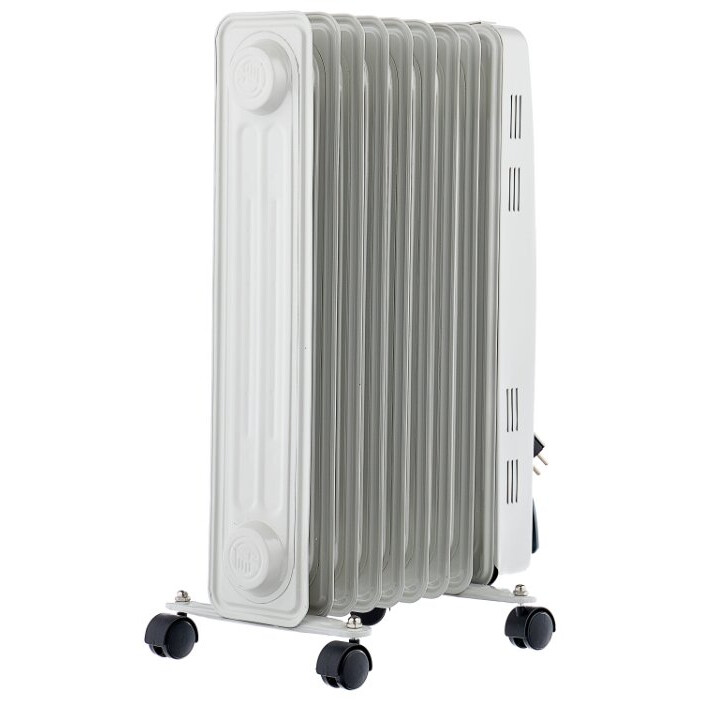 Масляный радиатор Ресанта ОМ-9Н 2000W White - 67/3/8 - фото 2