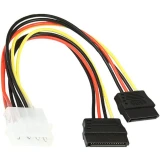 Переходник Molex - 2x SATA, Gembird CC-SATA-PSY