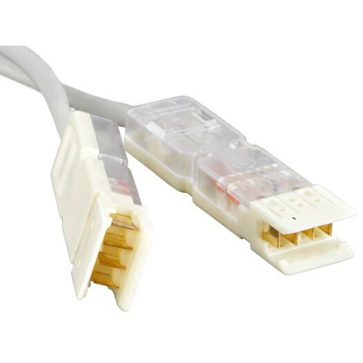 Патч-корд Hyperline PC-110-110-2P-C5-1M-GY, 1м