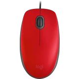 Мышь Logitech M110 Silent Red (910-005489/910-005501)