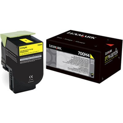 Картридж Lexmark 80C0H40/80C8HY0/80C8HYE Yellow