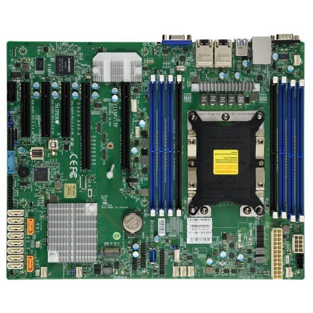 Серверная материнская плата SuperMicro X11SPI-TF-B