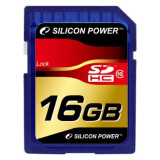 Карта памяти 16Gb SD Silicon Power  (SP016GBSDH010V10)