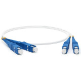 Патч-корд Hyperline FC-D2-9A1-SC/UR-SC/UR-H-3M-LSZH-WH, 3м