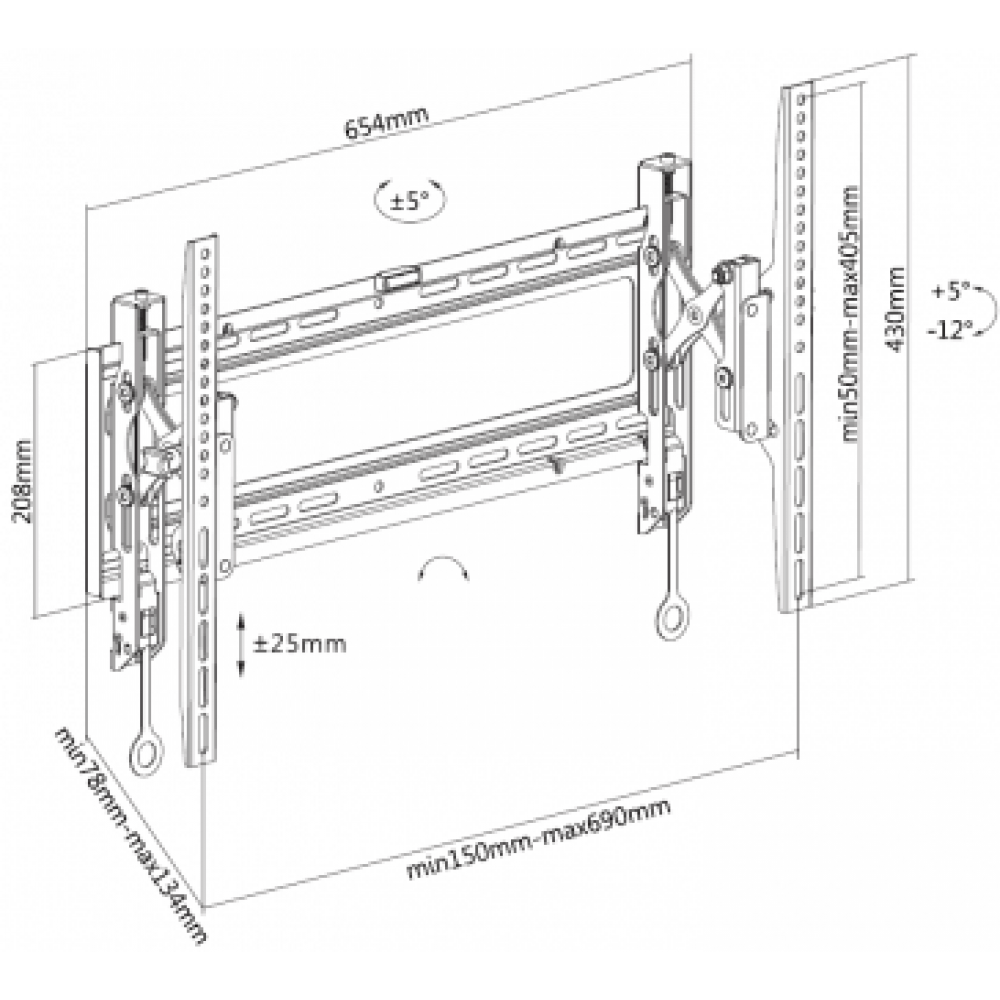 Кронштейн Digis DSM-P6542T - фото 4