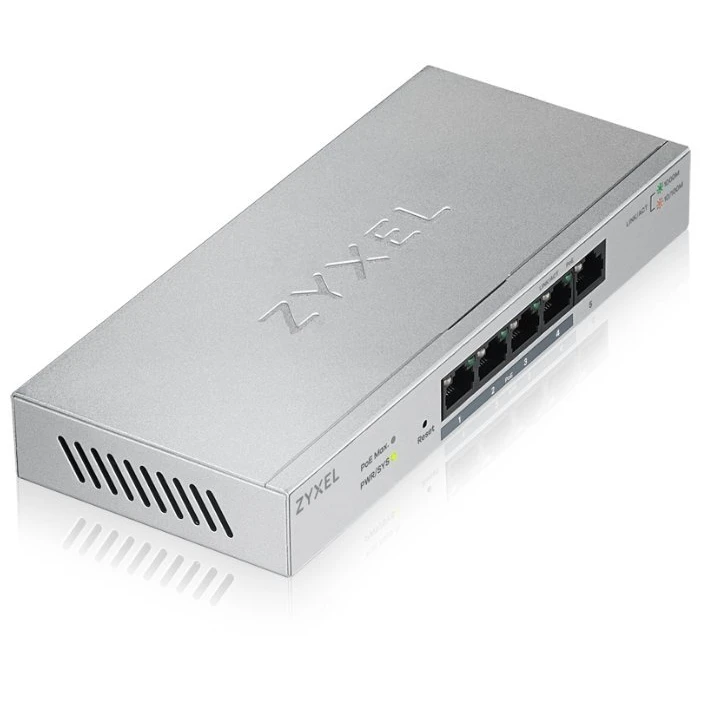 Коммутатор (свитч) Zyxel GS1200-5HP v2 - GS1200-5HPV2 - фото 2