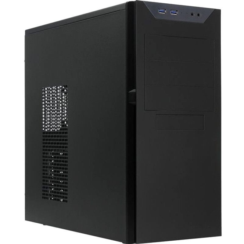 Корпус Powerman BA833BK 600W Black - 6125674