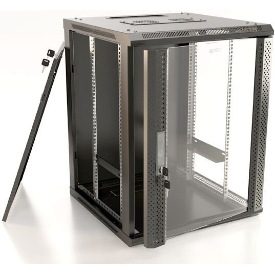 Шкаф Hyperline TWB-0966-GP-RAL9004 - фото 2