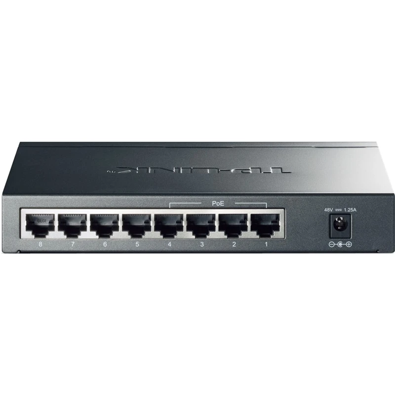 Коммутатор (свитч) TP-Link TL-SG1008P - фото 2