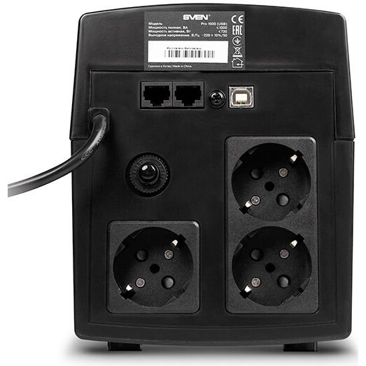 ИБП Sven Pro 1000 - SV-013868 - фото 3