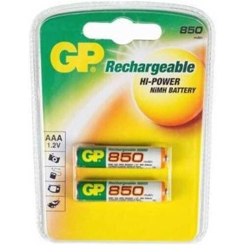 Аккумулятор GP (AAA, 850mAh, 2 шт.)