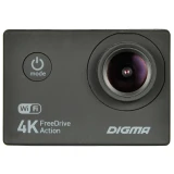 Автомобильный видеорегистратор Digma FreeDrive Action 4K WiFi