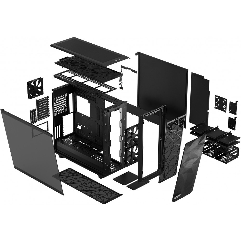 Корпус Fractal Design Meshify 2 XL Light TG Black - FD-C-MES2X-02 - фото 10