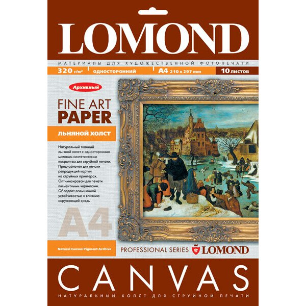 Холст Lomond 0908421