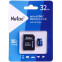 Карта памяти 32Gb MicroSD Netac P500 Standard + SD адаптер (NT02P500STN-032G-R)