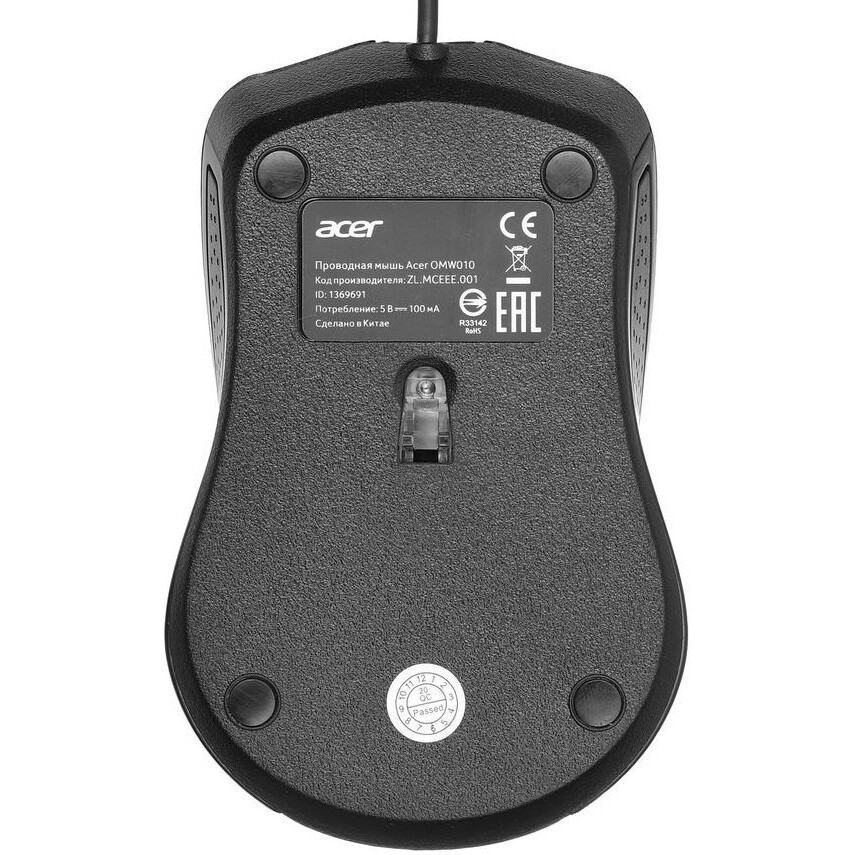 Мышь Acer OMW010 - ZL.MCEEE.001 - фото 4