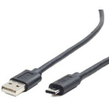 Кабель USB - USB Type-C, 3м, Gembird CCP-USB2-AMCM-10