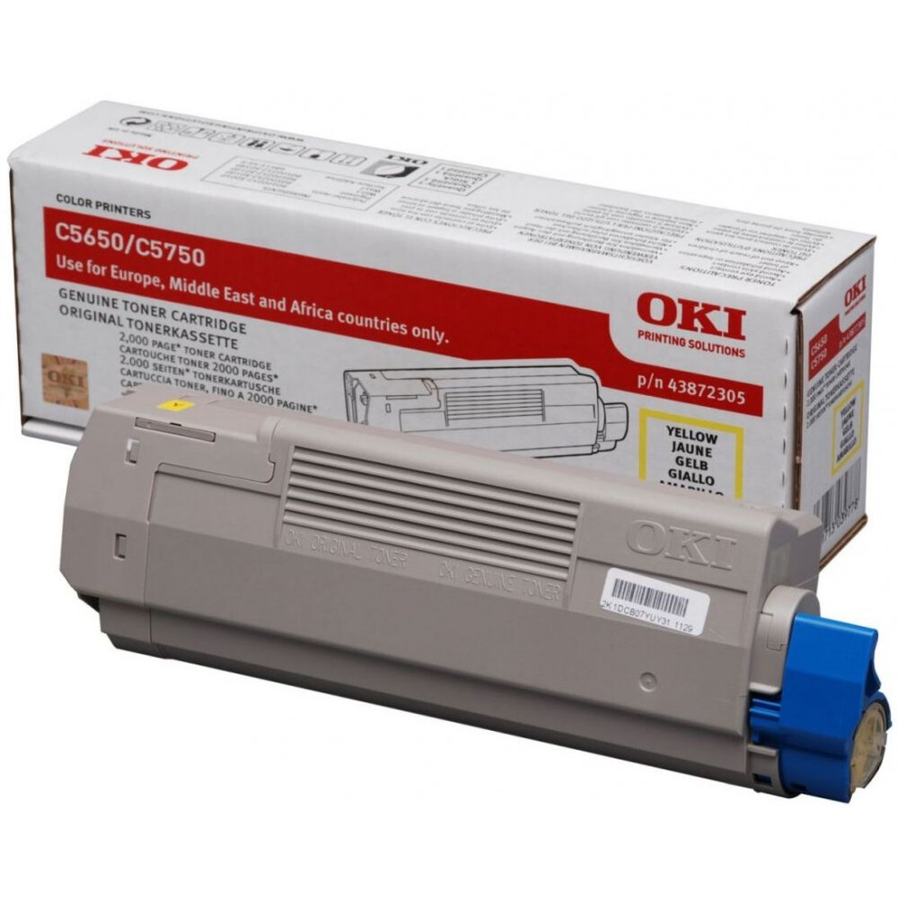 Картридж OKI 43872321/43872305 Yellow
