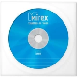 Диск CD-R Mirex 700Mb 48x Standart Paper Cover (1шт) (204930)