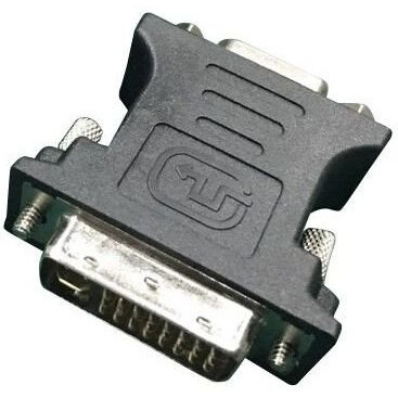 Переходник DVI (M) - VGA (F), Gembird A-DVI-VGA-BK