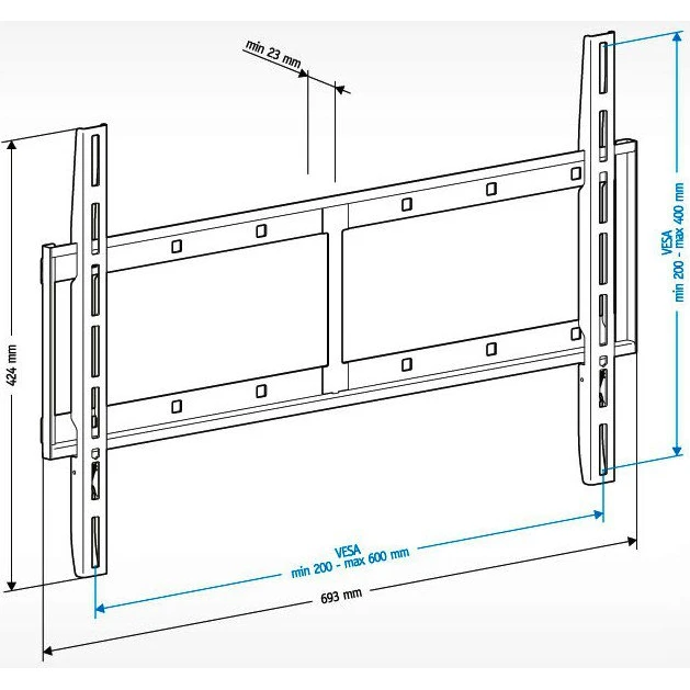 Кронштейн Holder LCD-F6607 Black - фото 2