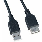 Кабель удлинительный USB A (M) - USB A (F), 3м, Perfeo U4504