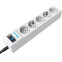 Сетевой фильтр Pilot sG 10м 5 розеток White - фото 3