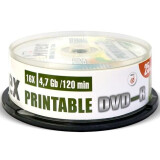 Диск DVD-R Mirex 4.7Gb 16x Cake Box Printable (25 шт.) (203285)