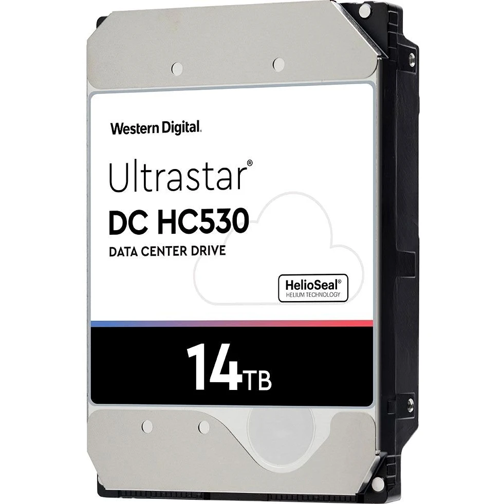 Жёсткий диск 14Tb SATA-III WD Ultrastar DC HC530 (0F31284/0F31169) - WUH721414ALE6L4 (0F31284) - фото 2