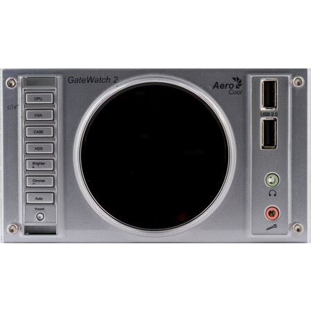 Контроллер вентиляторов AeroCool GateWatch 2 Silver (EN42581) - фото 3