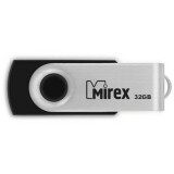 USB Flash накопитель 32Gb Mirex Swivel Black (13600-FMURUS32)