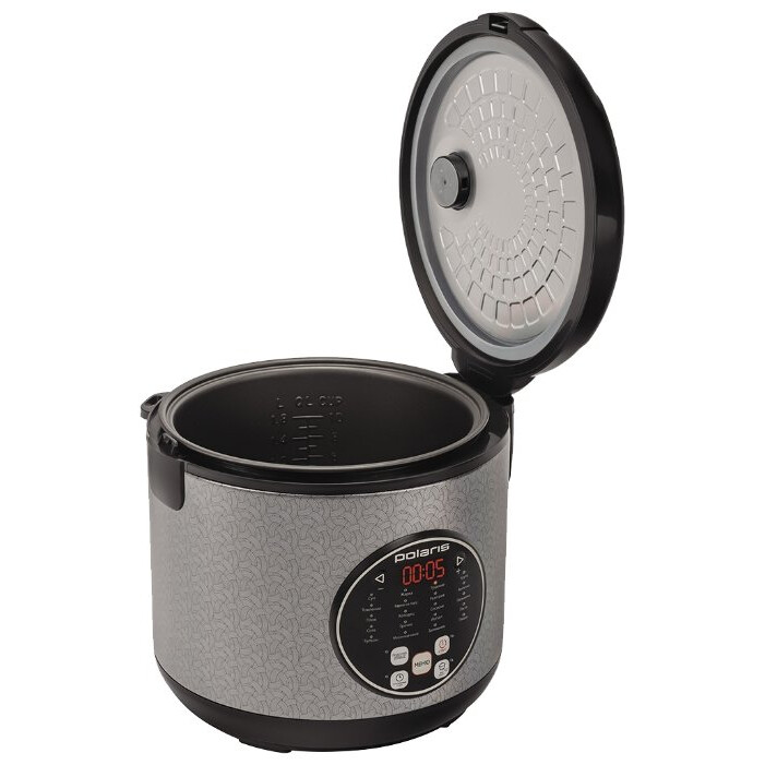 Мультиварка Polaris PMC0365AD Black/Silver - PMC 0365AD - фото 2