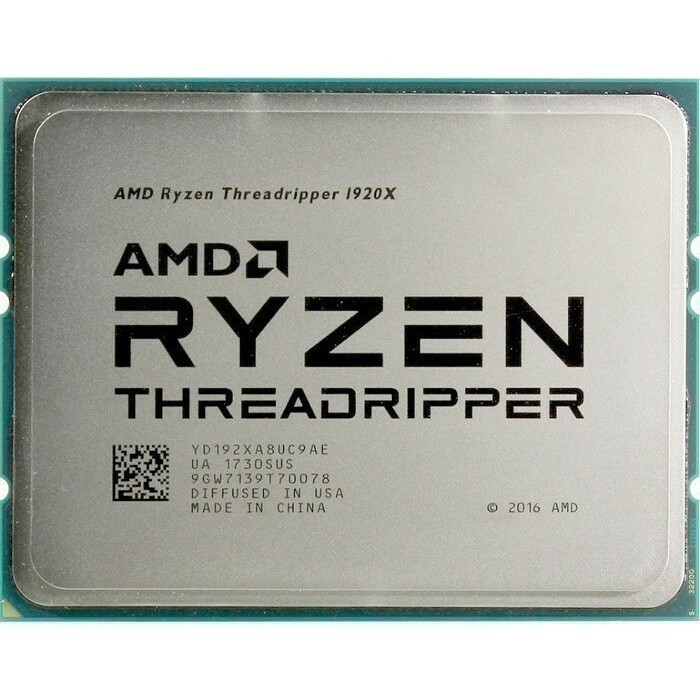 Процессор AMD Ryzen Threadripper 1920X OEM - YD192XA8UC9AE