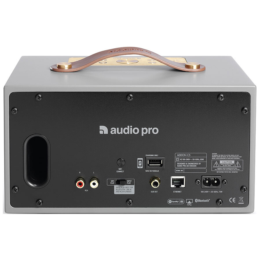 Портативная акустика Audio Pro Addon C5 Grey - фото 3