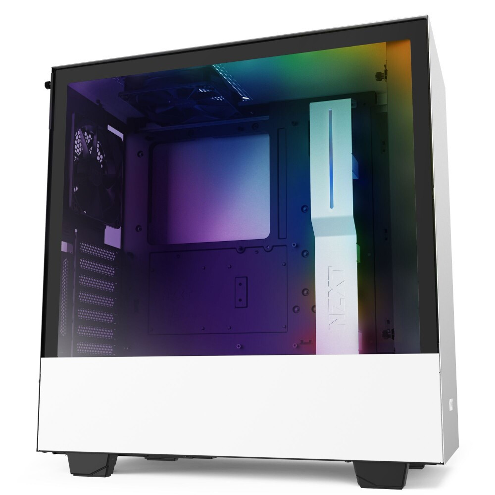 Корпус NZXT H510i White/Black - CA-H510I-W1