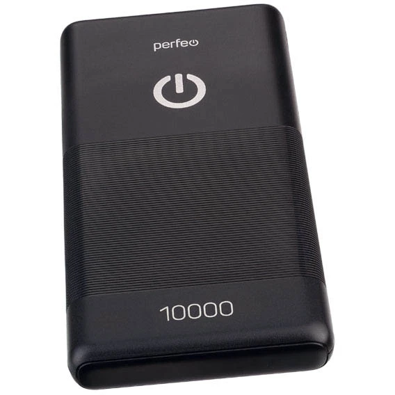 Внешний аккумулятор Perfeo Powerbank 10000mAh Black - PF_B4296 - фото 2