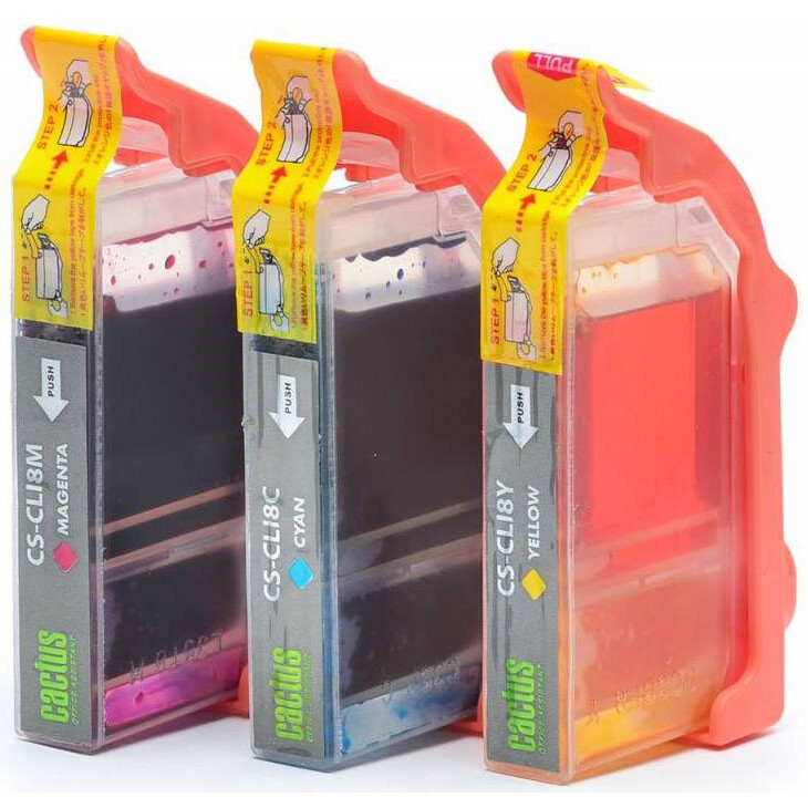 Картридж Cactus CS-CLI8C/M/Y - фото 2