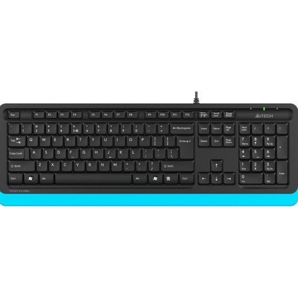 Клавиатура A4Tech Fstyler FK10 Black/Blue