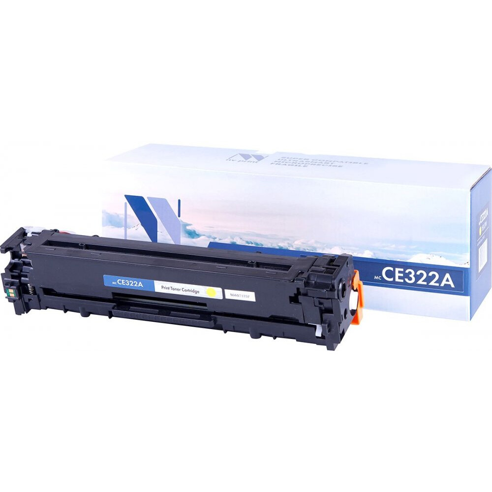 Картридж NV Print CE322A Yellow