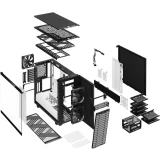 Корпус Fractal Design Define 7 Clear TG Black/White (FD-C-DEF7A-05)