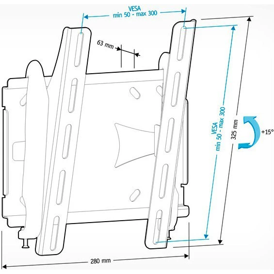 Кронштейн Holder LCDS-5010 Metallic - фото 2