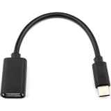 Переходник USB A (F) - USB Type-C, 0.1м, ATCOM AT4716