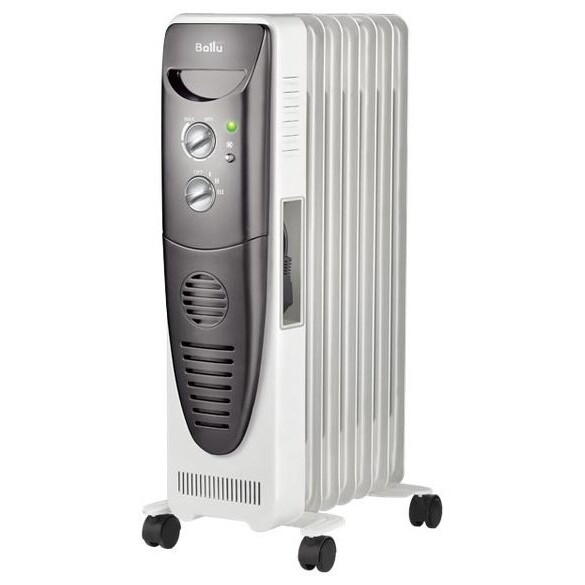 Масляный радиатор Ballu Turbo BOH/TB-07FH White - НС-1132828