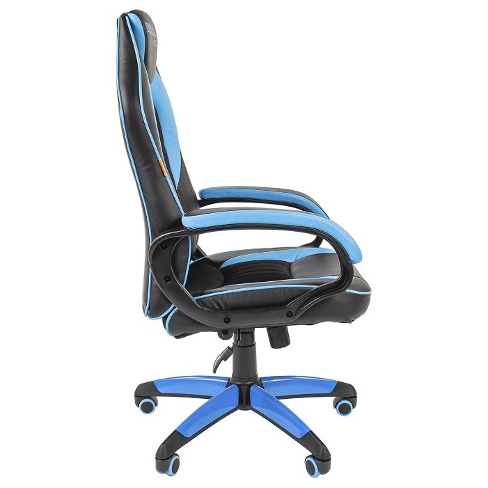 Игровое кресло Chairman Game 16 Black/Blue (00-07024556) - фото 3