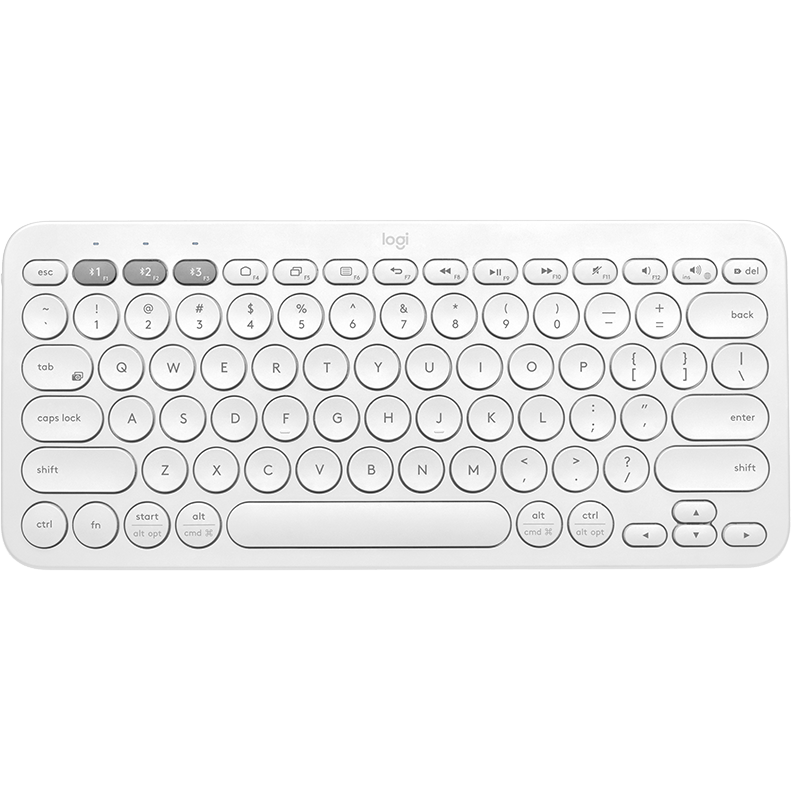 Клавиатура Logitech  K380 Wireless Keyboard White (920-009589/9163)