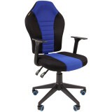Игровое кресло Chairman Game 8 Black/Blue (00-07027141)