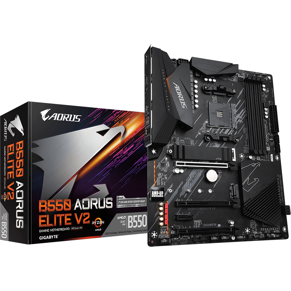Материнская плата Gigabyte B550 AORUS ELITE V2 - фото 4