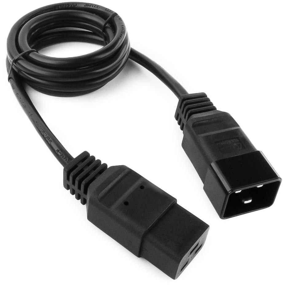 Кабель питания C19 - C20, 1.5м, Gembird PC-189-C19